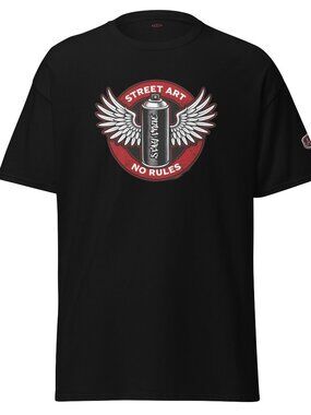 Street Art + No Rules Tee
